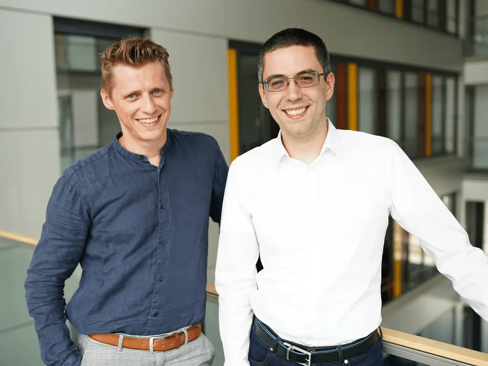 Reportix co-founders Dennis Münkle and Federico Cavalieri